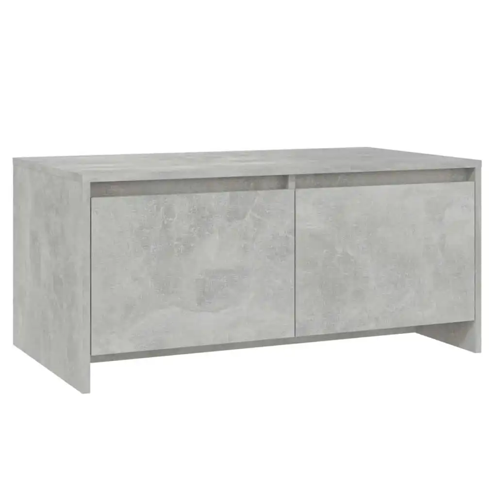 Coffee Table Concrete Grey 90x50x41.5 cm Engineered Wood 809822