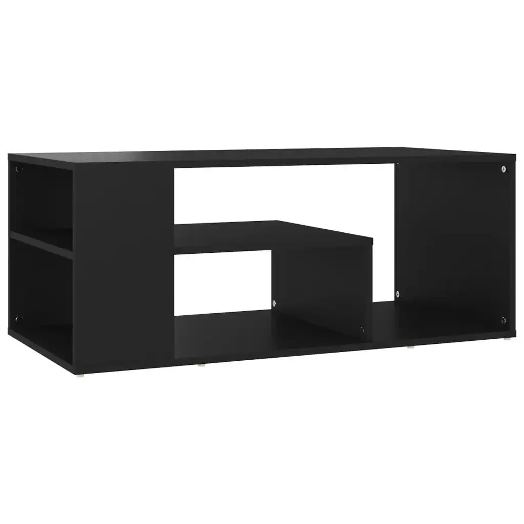 Coffee Table Black 100x50x40 cm Engineered Wood 806922