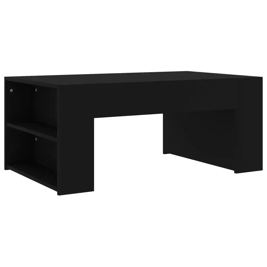 Coffee Table Black 100x60x42 cm Engineered Wood 802112