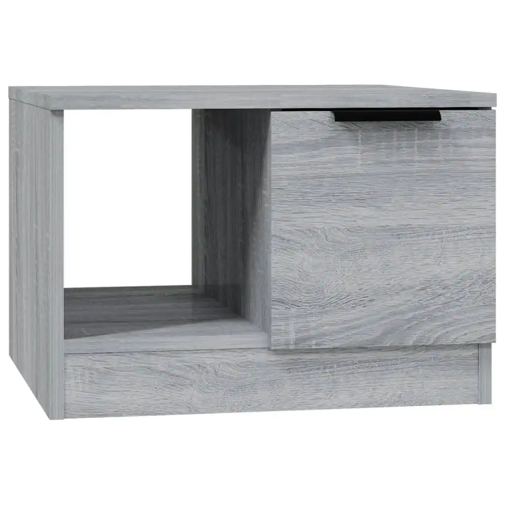 Coffee Table Grey Sonoma 50x50x36 cm Engineered Wood 817076