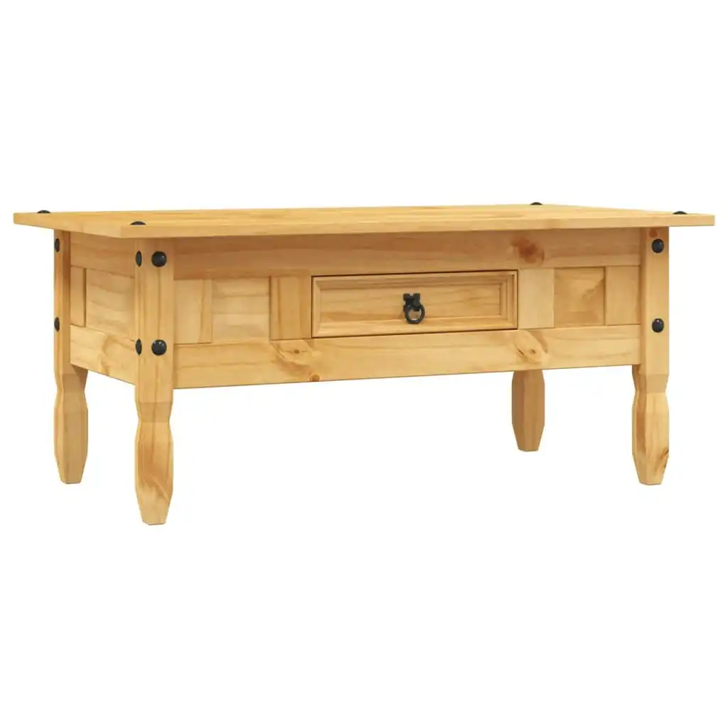 Coffee Table Mexican Pine Corona Range 100x55x44 cm 243736