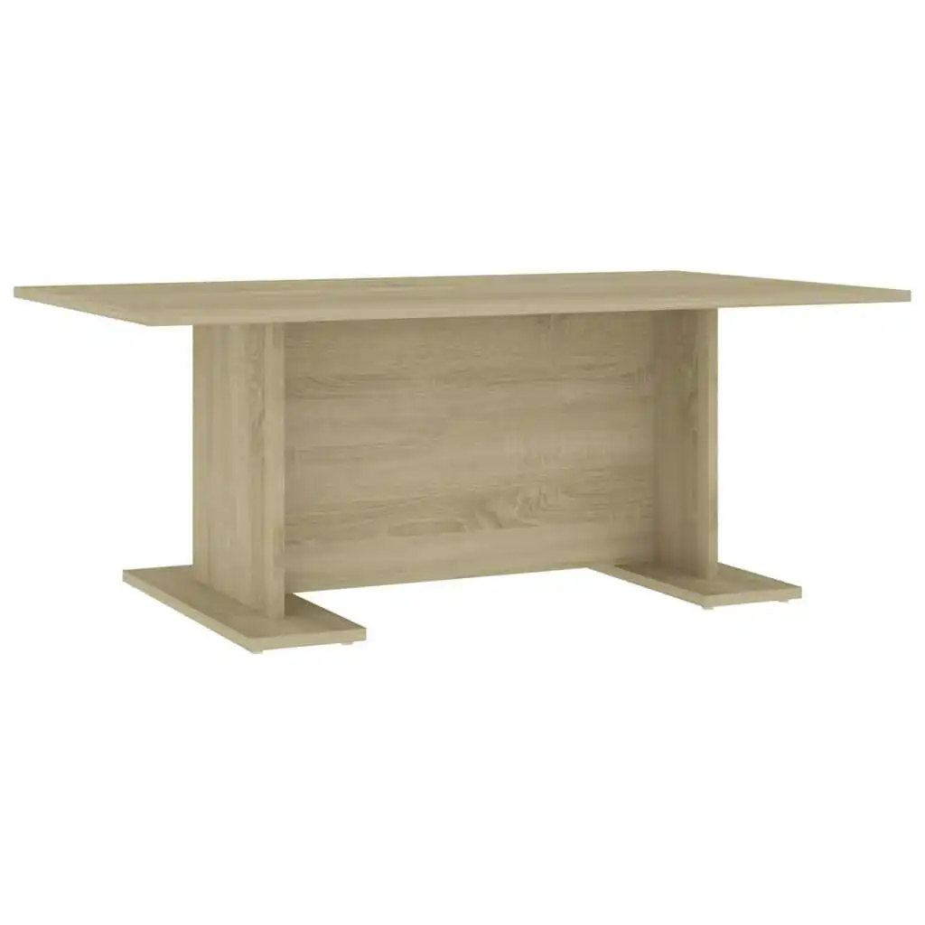 Coffee Table Sonoma Oak 103.5x60x40 cm Engineered Wood 806843