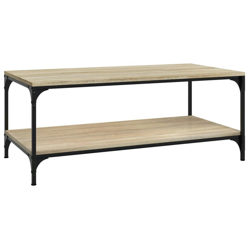 Coffee Table Sonoma Oak 80x50x40 cm Engineered Wood 819368