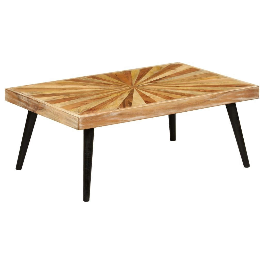 Coffee Table Solid Wood Mango 90x55x36 cm 246163