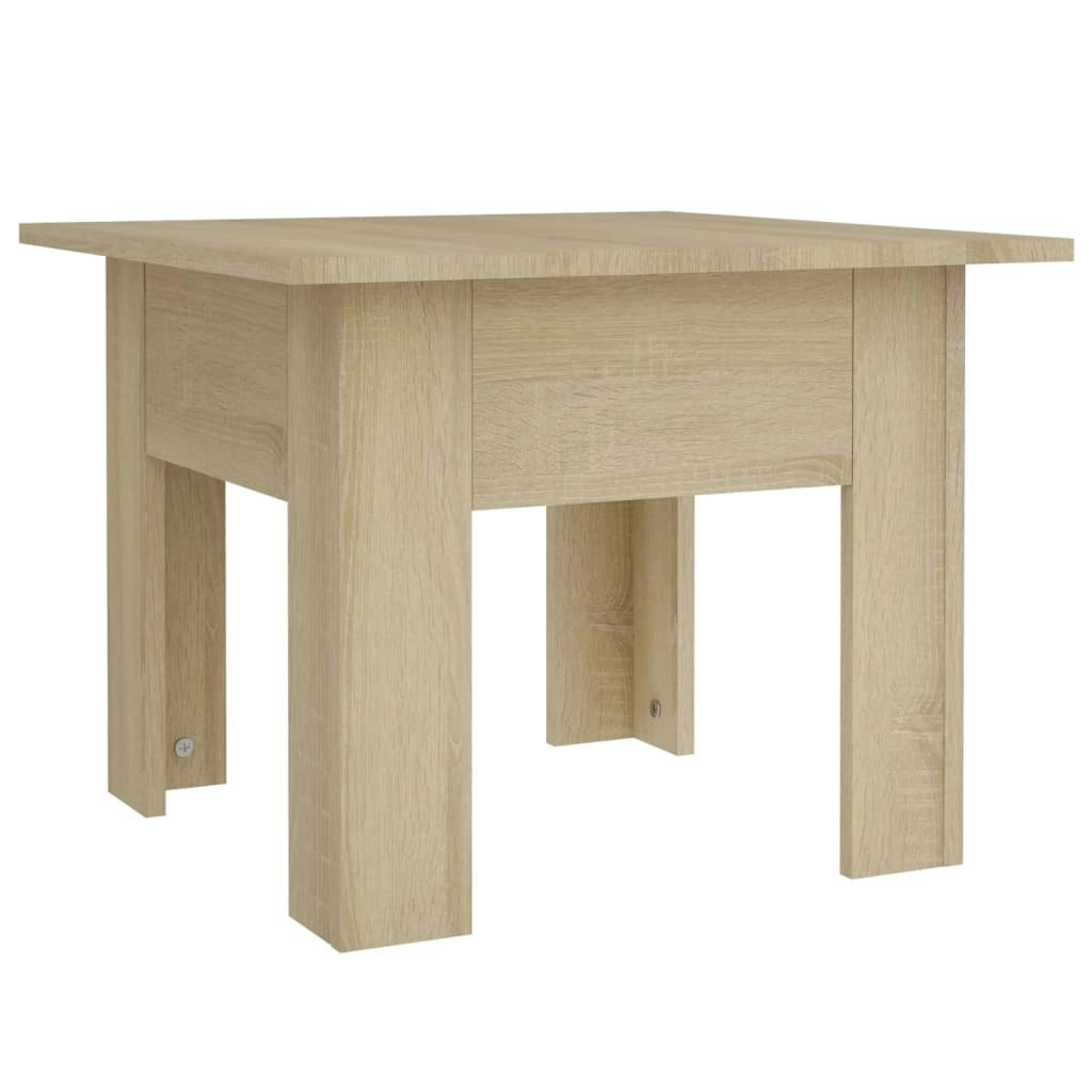 Coffee Table Sonoma Oak 55x55x42 cm Engineered Wood 810238