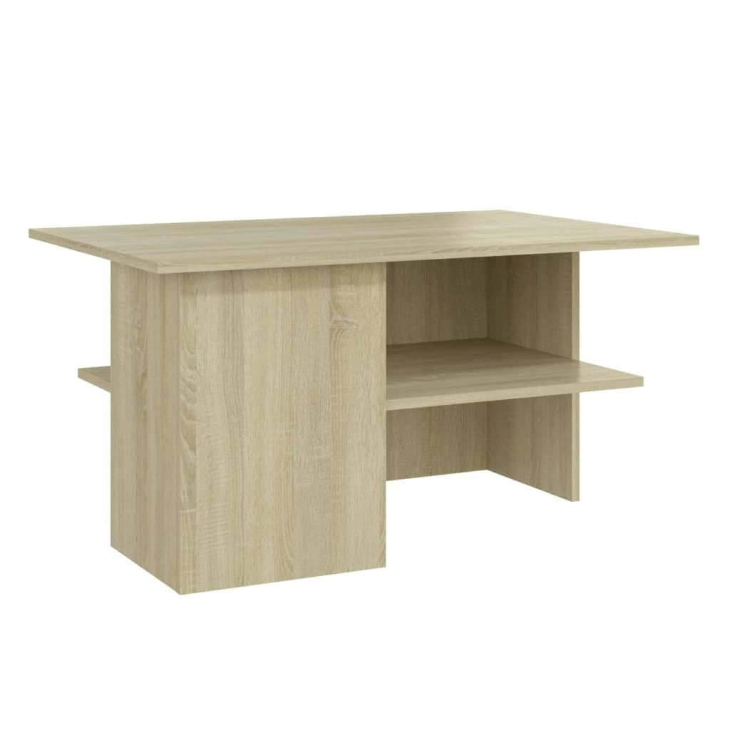 Coffee Table Sonoma Oak 90x60x46.5 cm Engineered Wood 806852