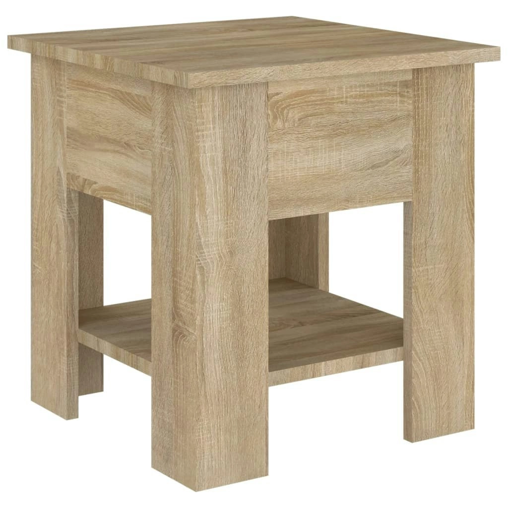 Coffee Table Sonoma Oak 40x40x42 cm Engineered Wood 810274