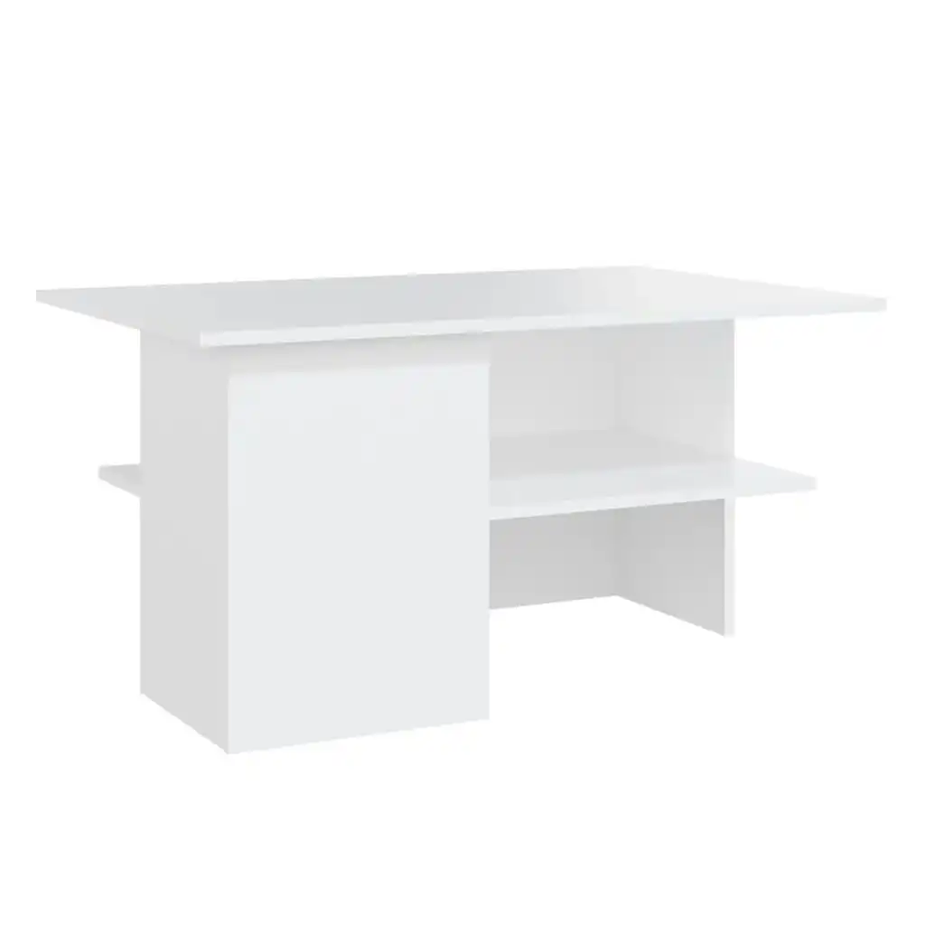 Coffee Table White 90x60x46.5 cm Engineered Wood 806849