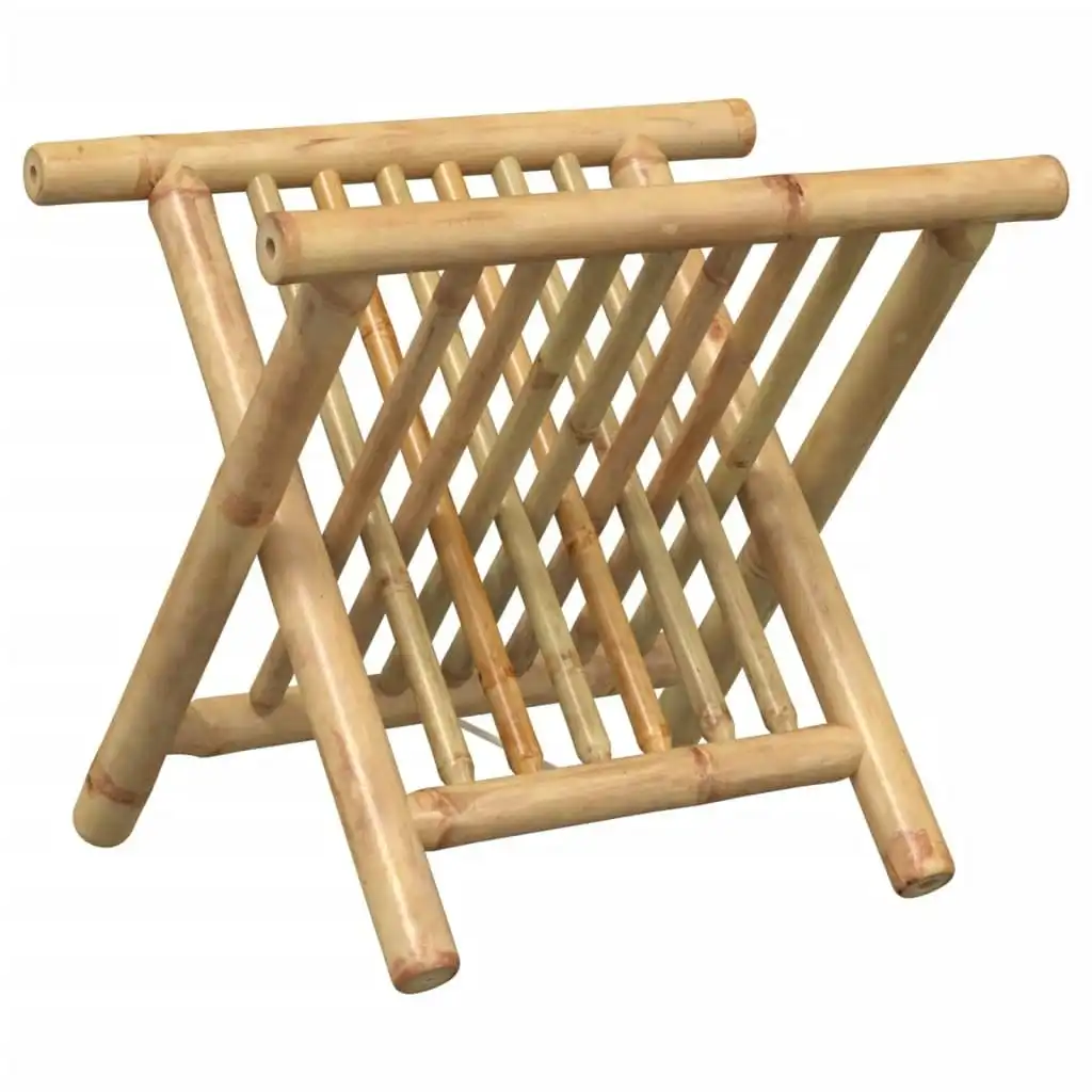 Magazine Rack 42x30.5x34.5 cm Bamboo 366452