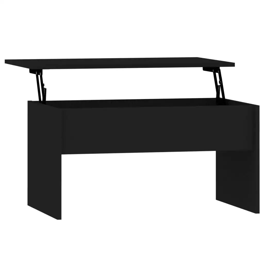 Coffee Table Black 80x50.5x41.5 cm Engineered Wood 809639