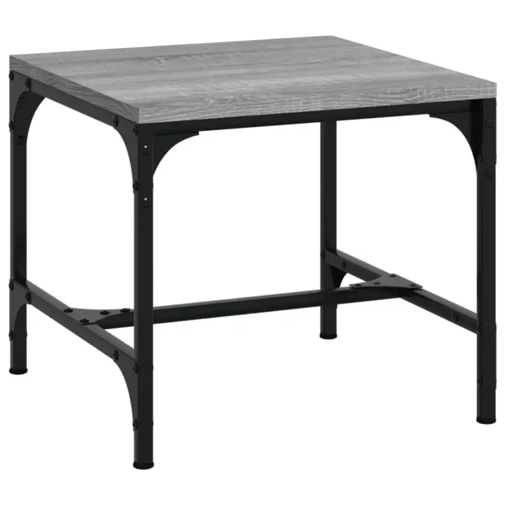 Coffee Table Grey Sonoma 50x50x35 cm Engineered Wood 819400