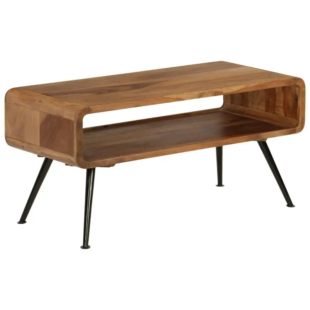 Coffee Table Solid Sheesham Wood 95x40x45 cm 246249