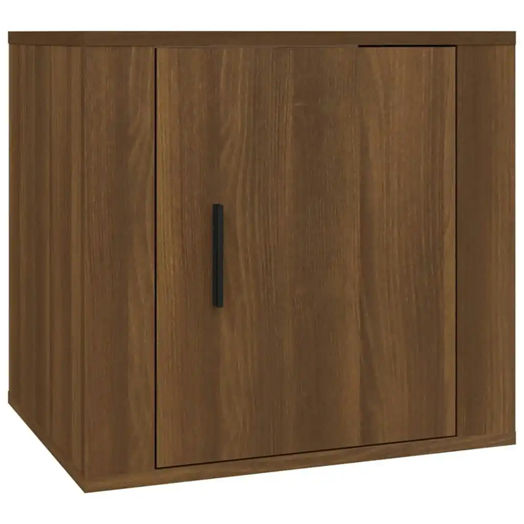 Bedside Cabinet Brown Oak 50x39x47 cm 816702