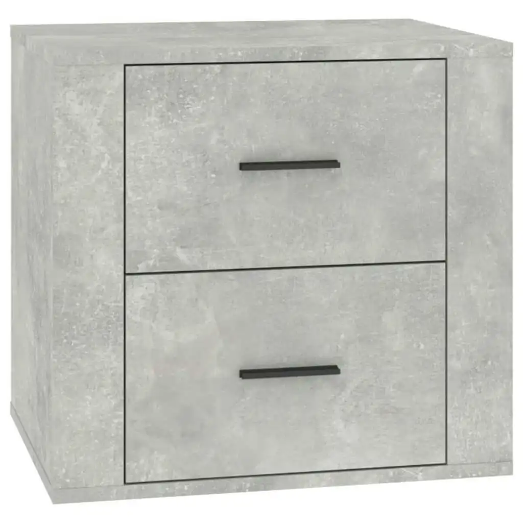 Bedside Cabinet Concrete Grey 50x39x47 cm 816708