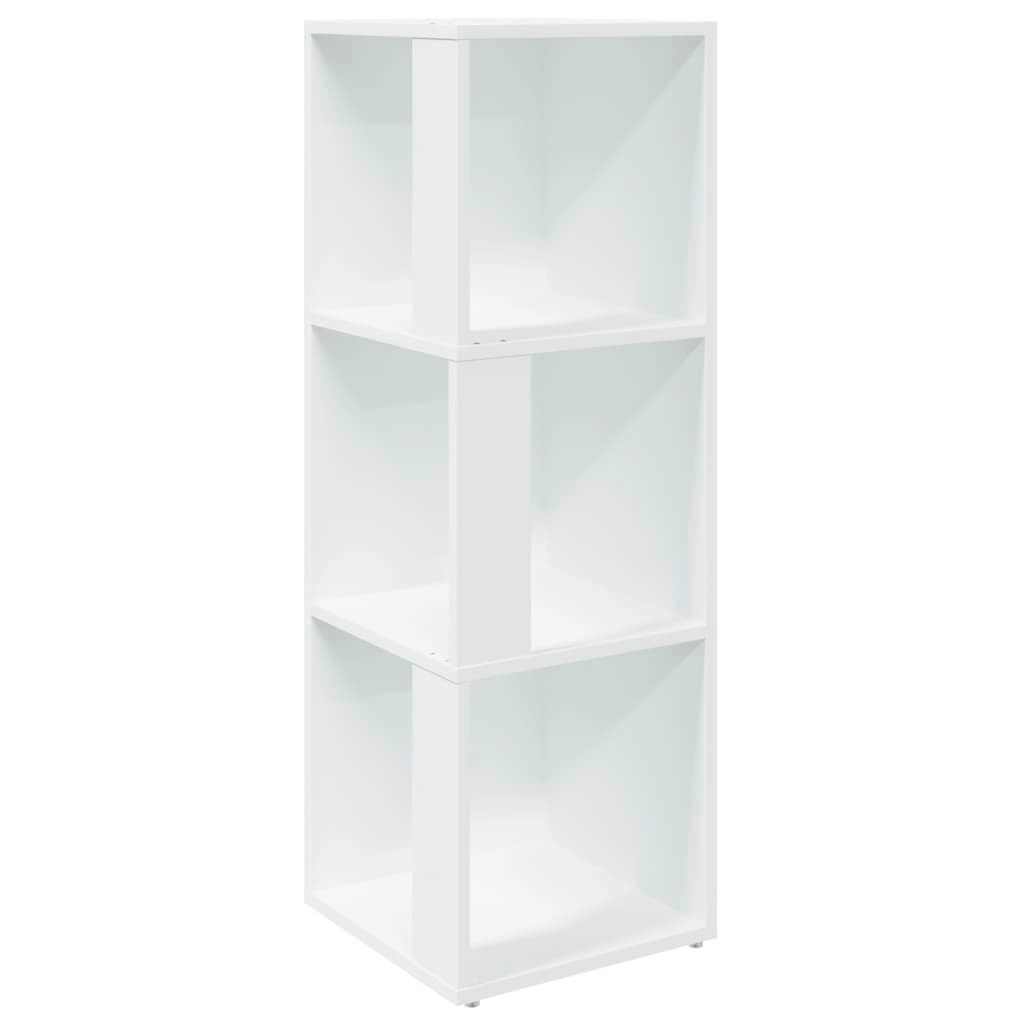 Corner Cabinet White 33x33x100 cm Engineered Wood 809026