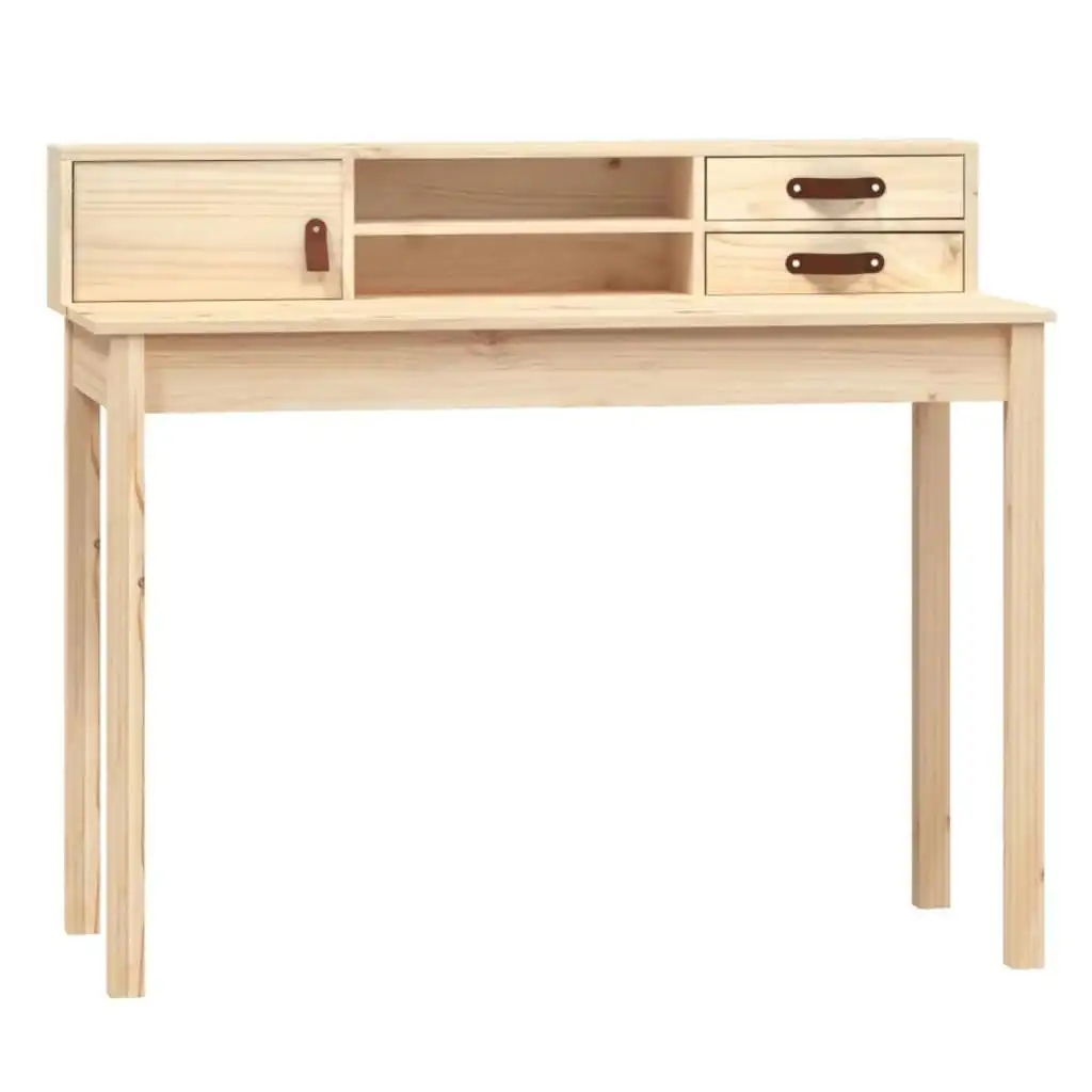 Desk 110x50x93 cm Solid Wood Pine 823529