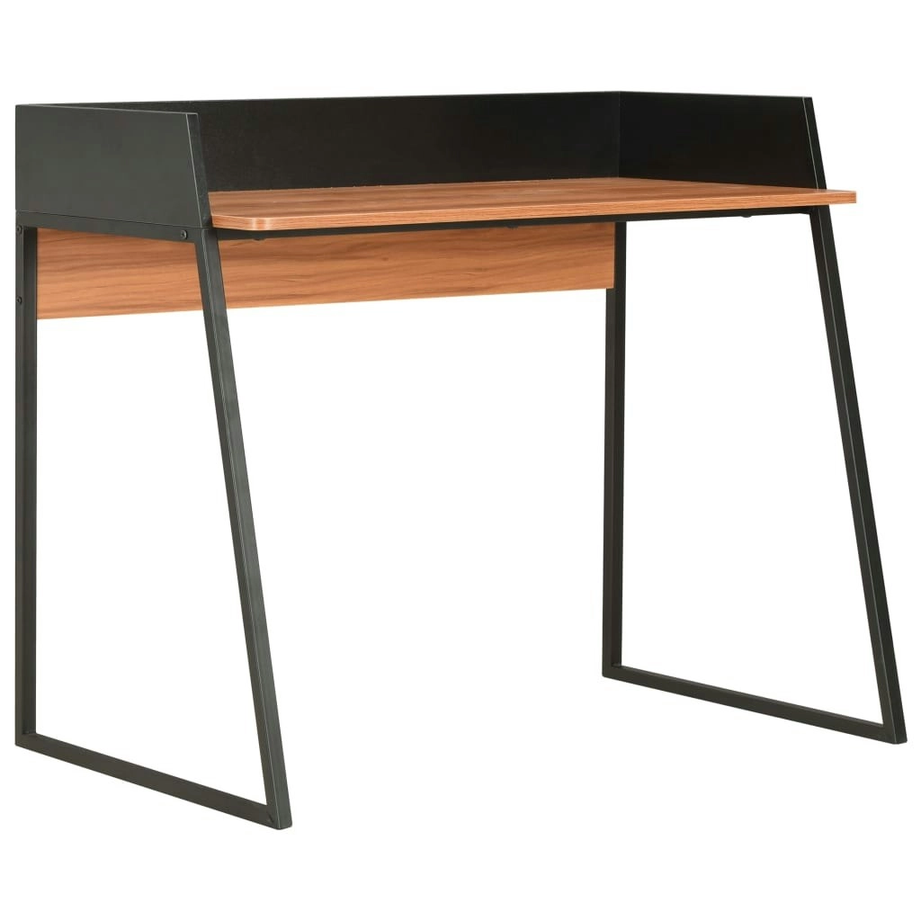 Desk Black and Brown 90x60x88 cm 20266