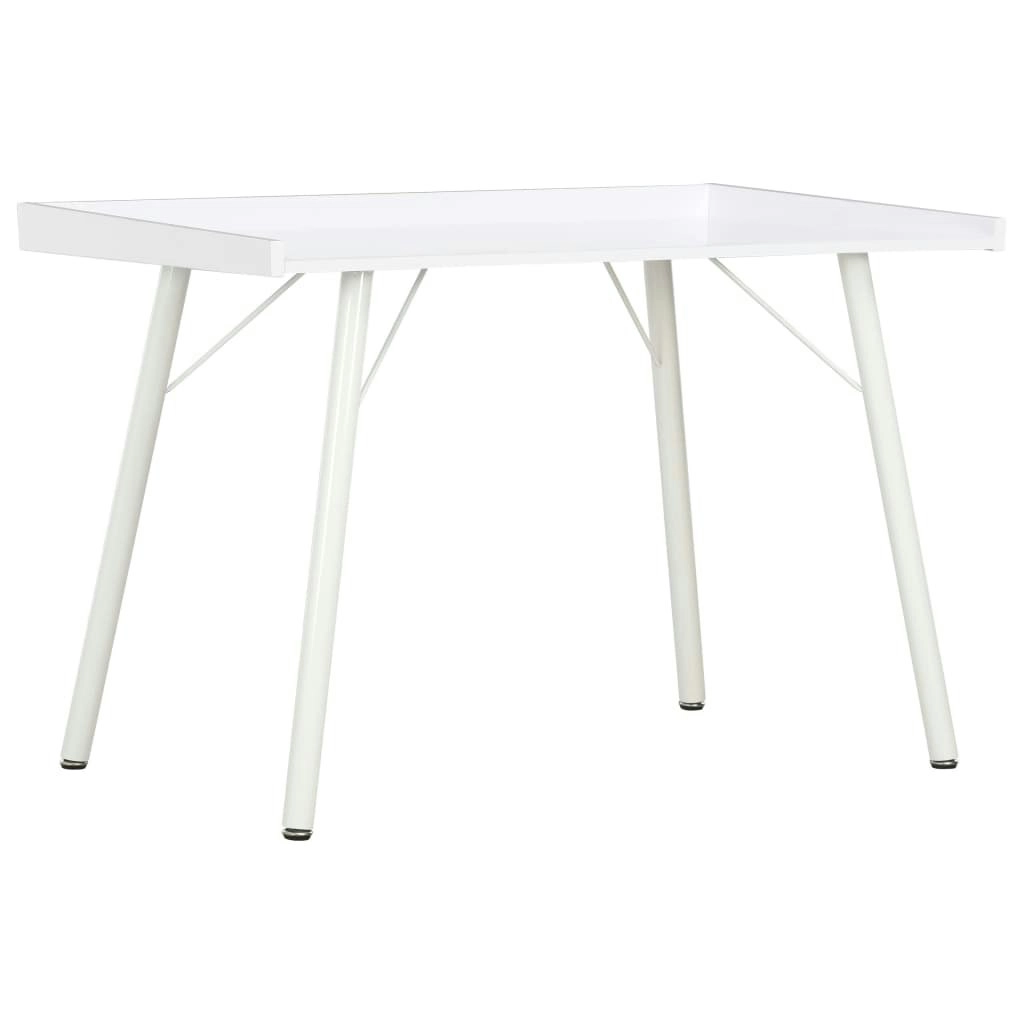 Desk White 90x50x79 cm 20269