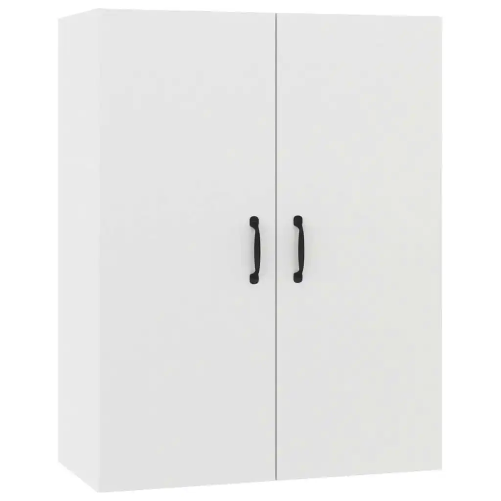 Hanging Cabinet White 69.5x34x90 cm Engineered Wood 812267