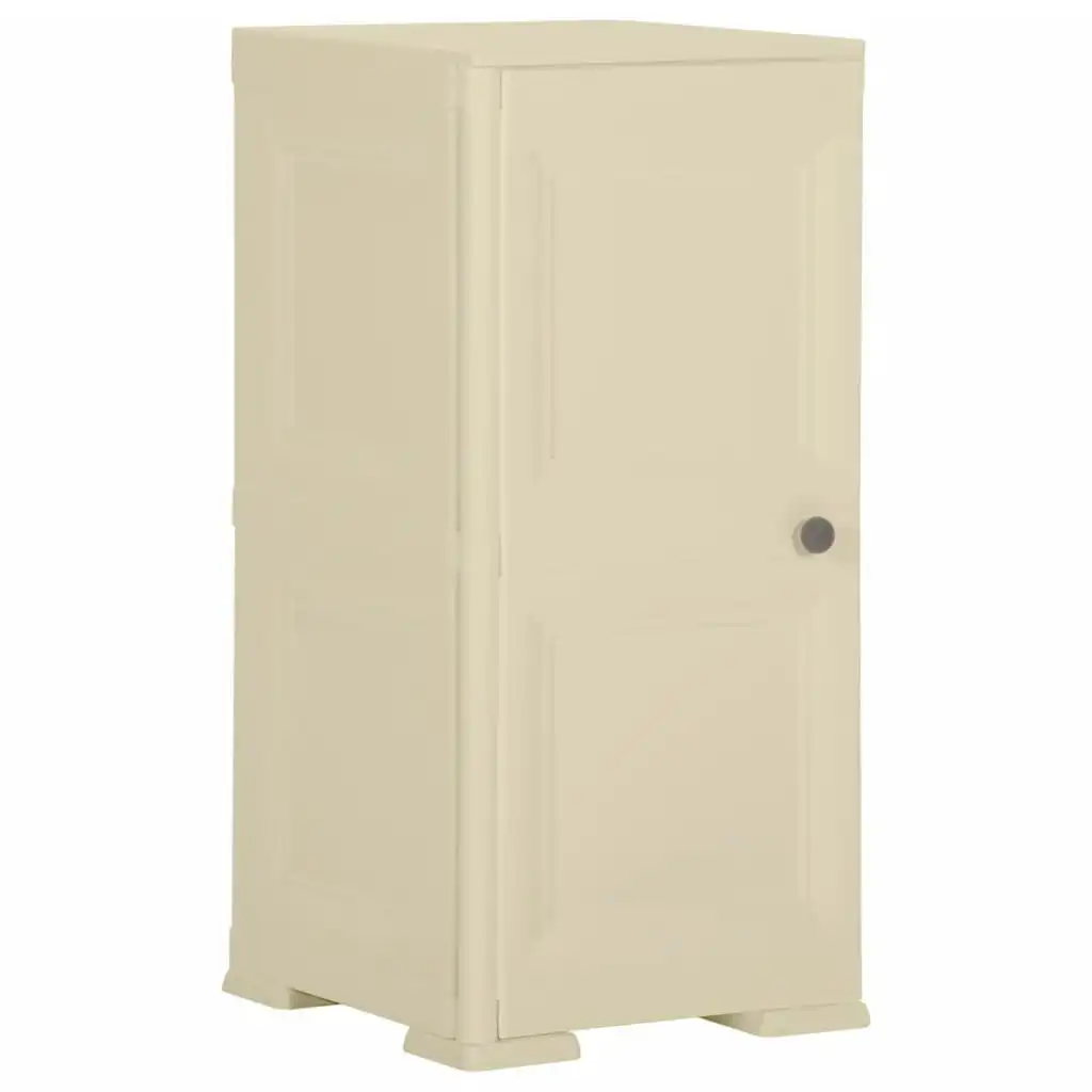 Plastic Cabinet 40x43x85.5 cm Wood Design Angora White 340608