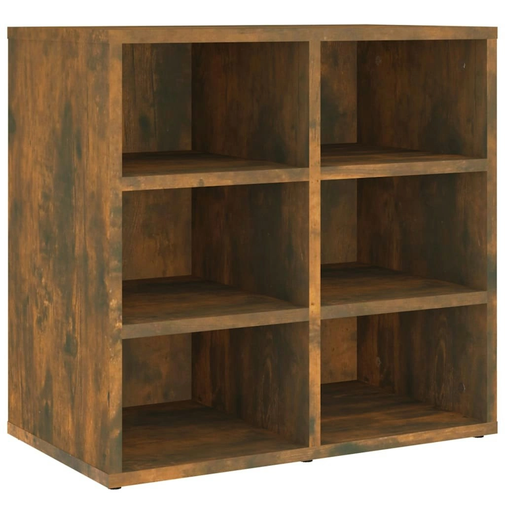 Shoe Cabinet Smoked Oak 52.5x30x50 cm 820508