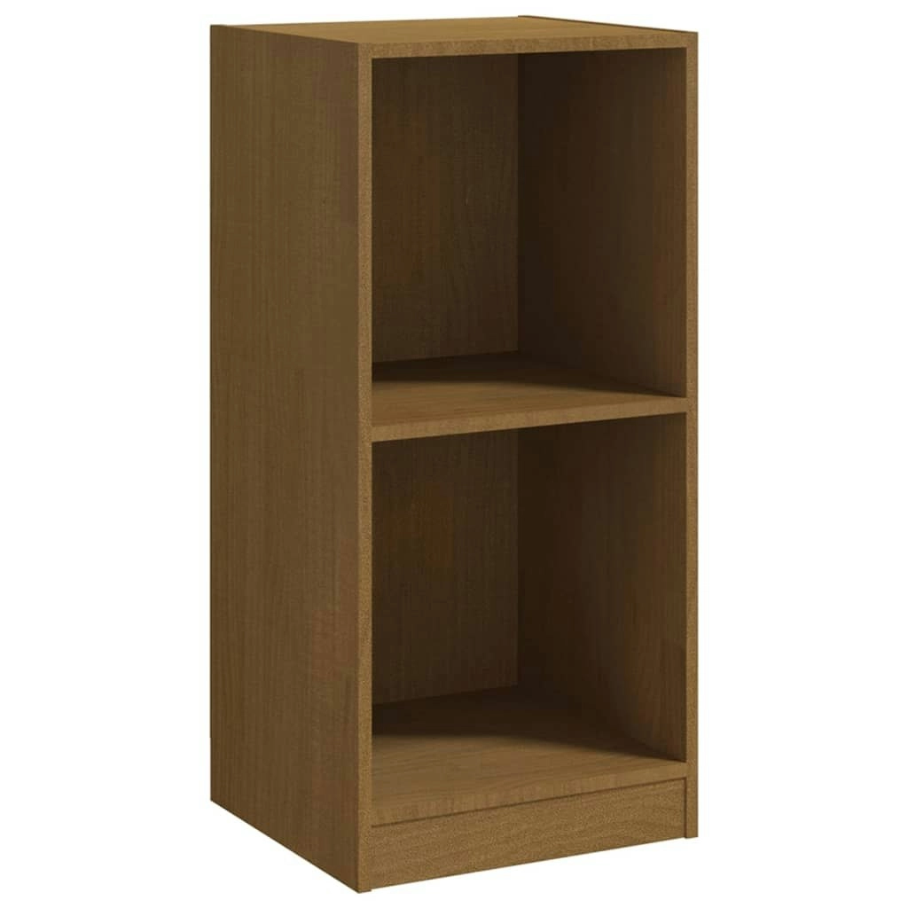 Side Cabinet Honey Brown 35.5x33.5x76 cm Solid Pinewood 809933