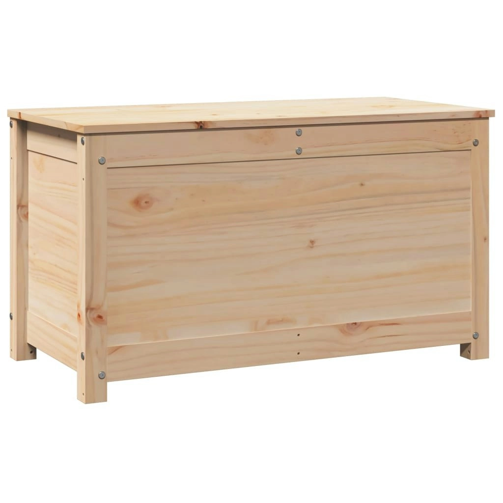 Storage Box 80x40x45.5 cm Solid Wood Pine 823534