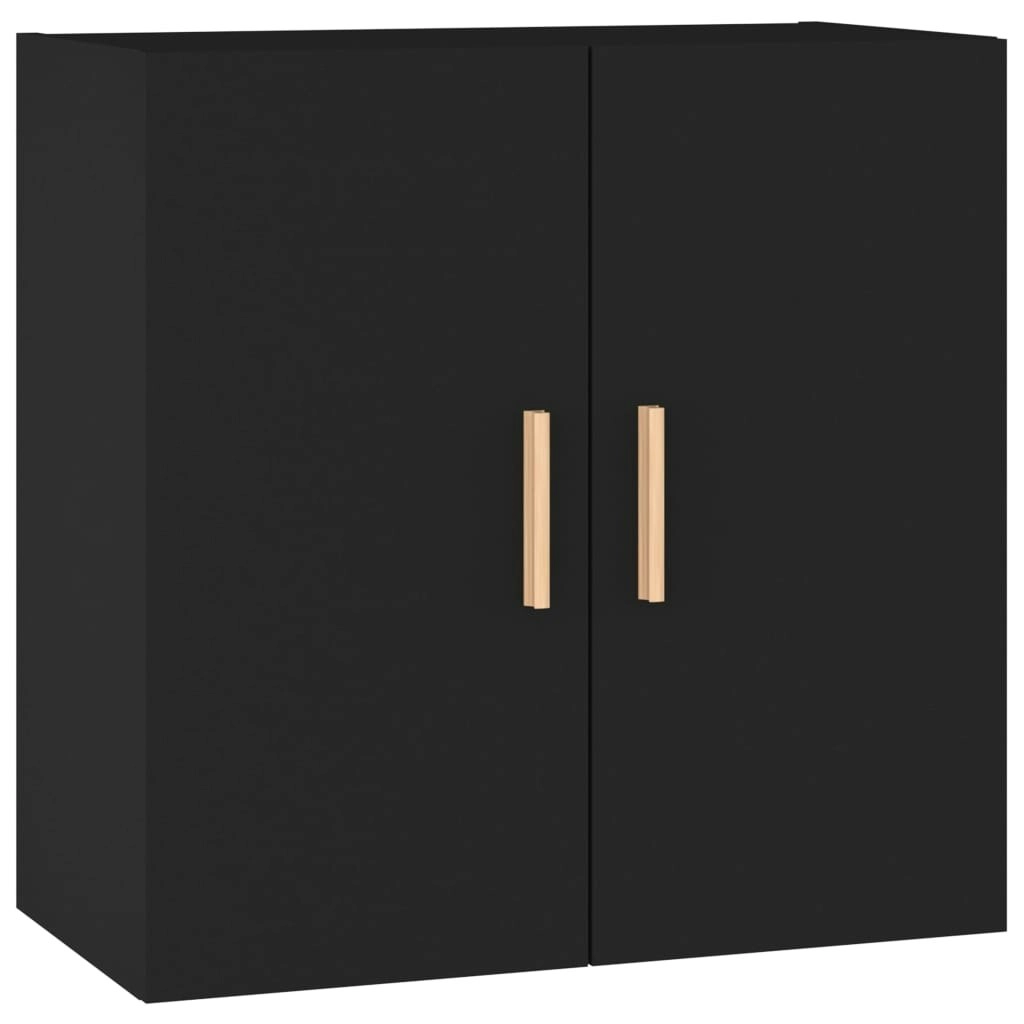 Wall Cabinet Black 60x30x60 cm Engineered Wood 812889