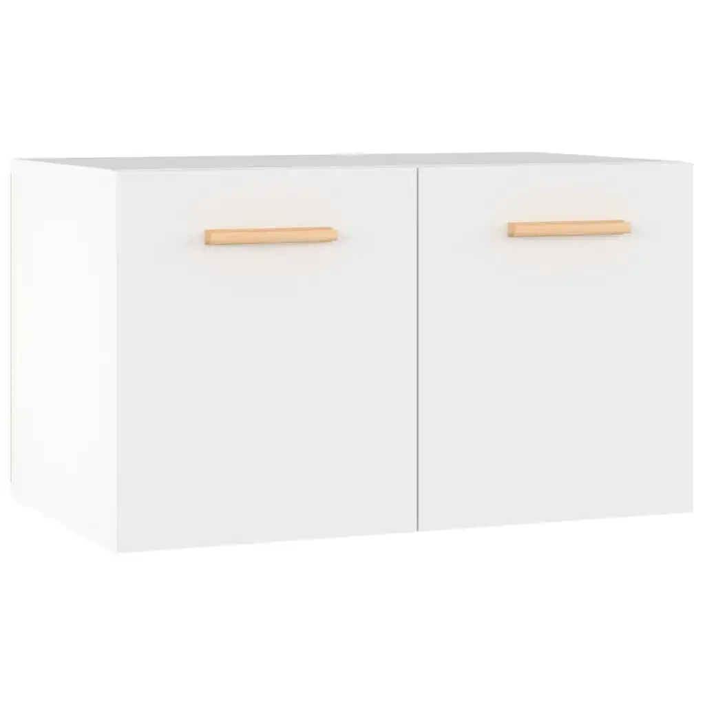 Wall Cabinet White 60x36.5x35 cm Engineered Wood 812906