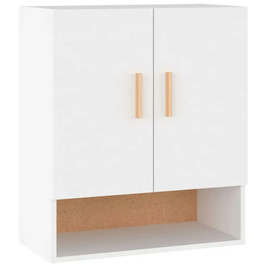 Wall Cabinet White 60x31x70 cm Engineered Wood 812870