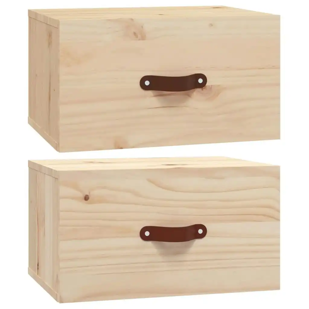 Wall-mounted Bedside Cabinets 2 pcs 40x29.5x22 cm 820987