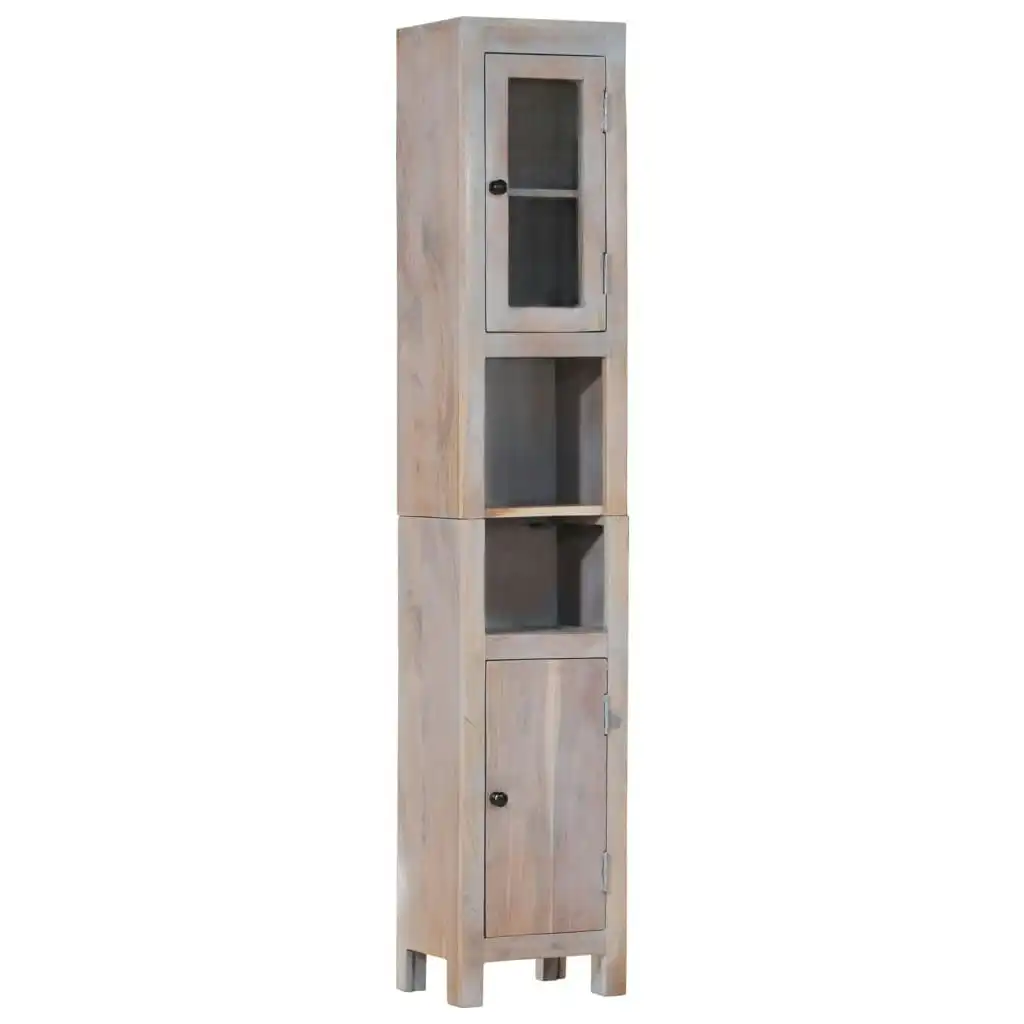 Bathroom Cabinet 30x25x160 cm Solid Wood Acacia 351614