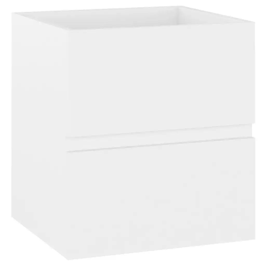 Sink Cabinet White 41x38.5x45 cm Engineered Wood 804728