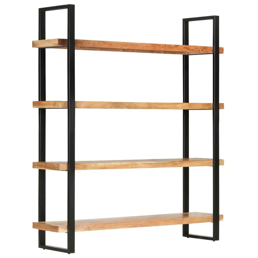 4-Tier Bookcase 160x40x180 cm Solid Acacia Wood 321068