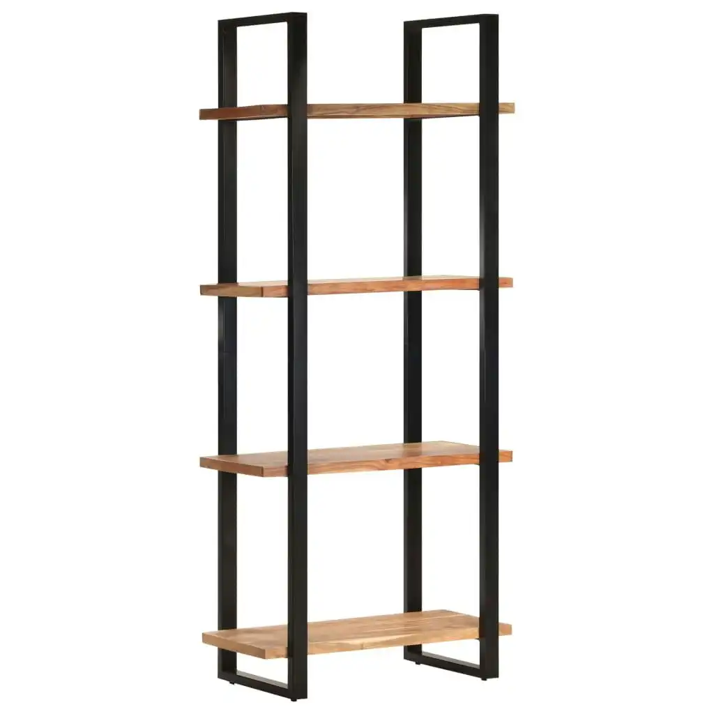 4-Tier Bookcase 80x40x180 cm Solid Acacia Wood 321062