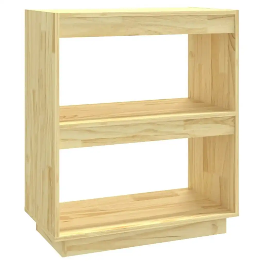 Book Cabinet 60x35x71 cm Solid Pinewood 810859