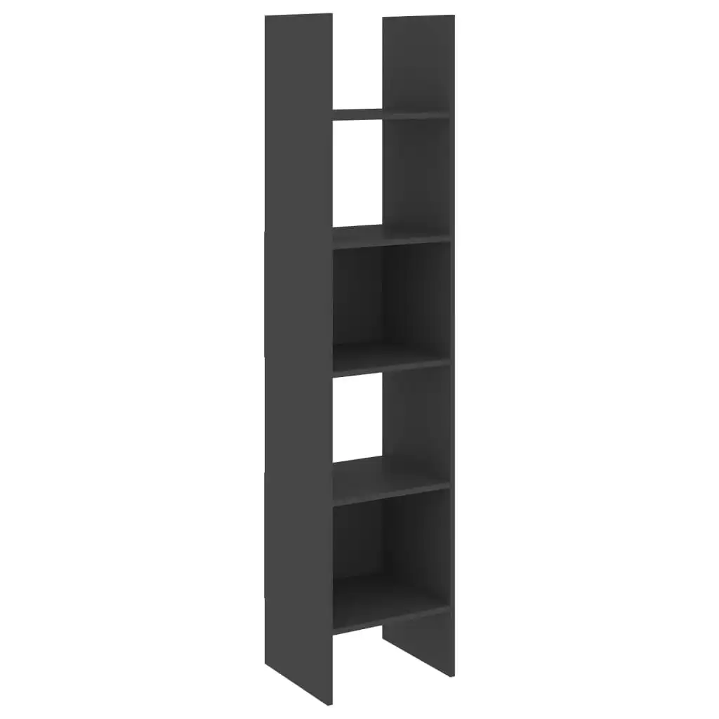 Book Cabinet Grey 40x35x180 cm Engineered Wood 803400