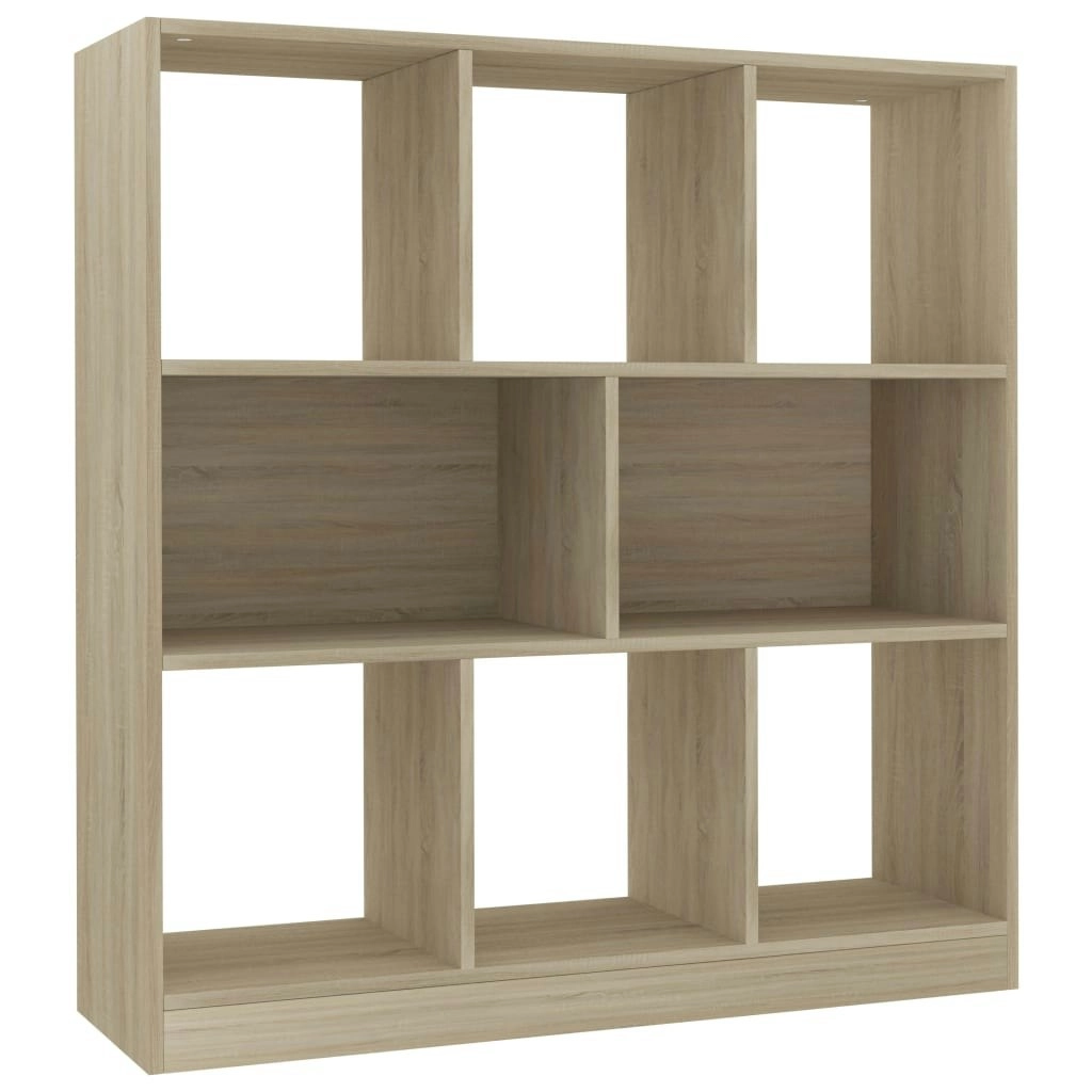 Book Cabinet Sonoma Oak 97.5x29.5x100 cm Engineered Wood 800174