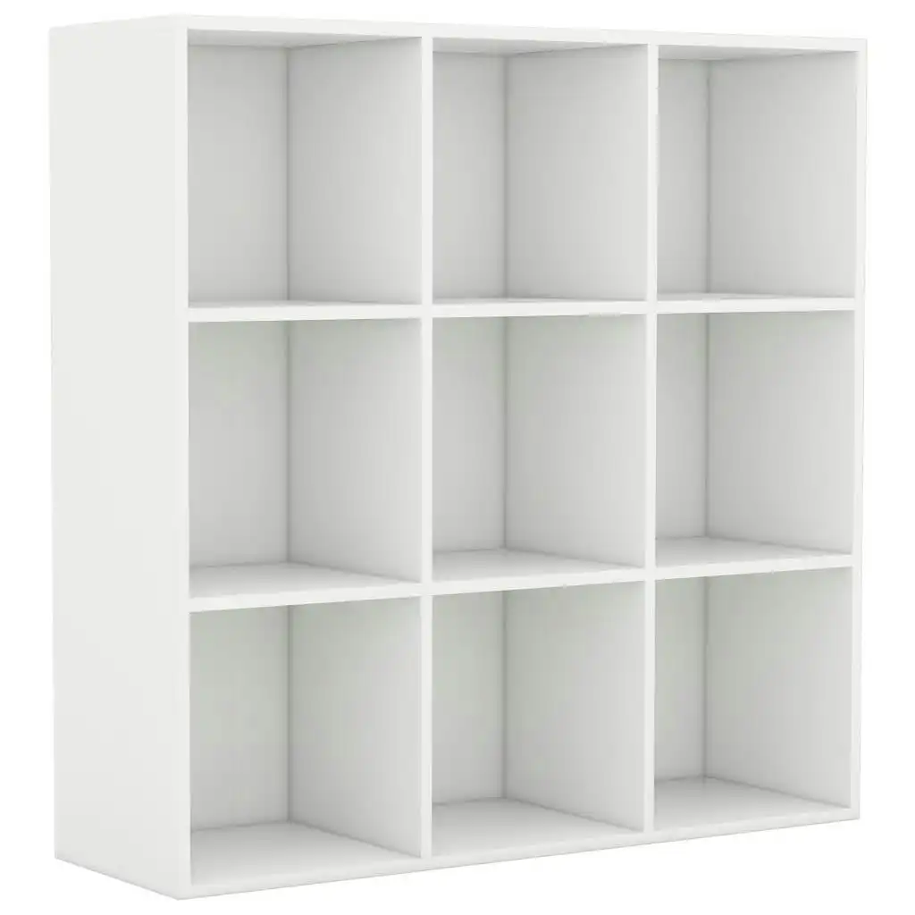 Book Cabinet White 98x29x97.5 cm Engineered Wood 801125