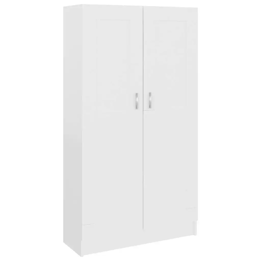 Book Cabinet White 82.5x30.5x150 cm Engineered Wood 802723