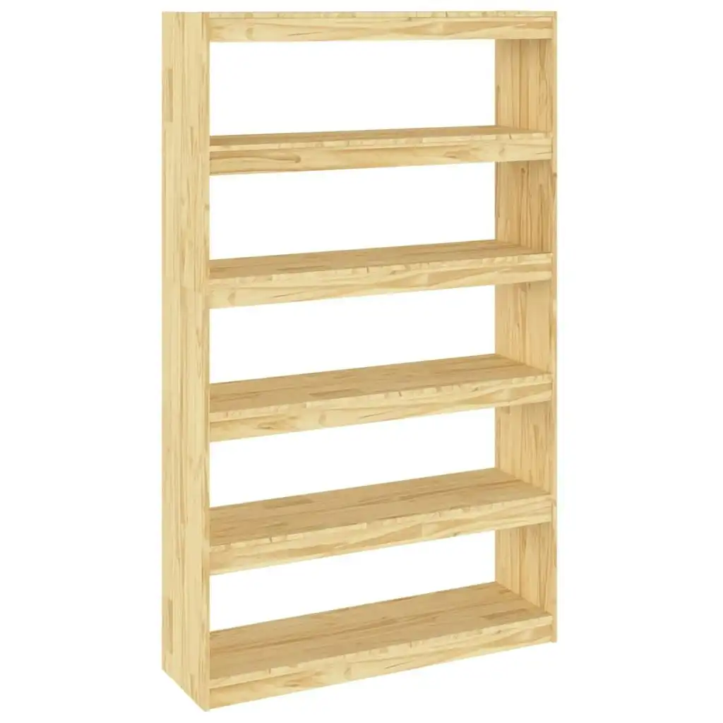 Book Cabinet/Room Divider 100x30x167.5 cm Solid Pinewood 808223