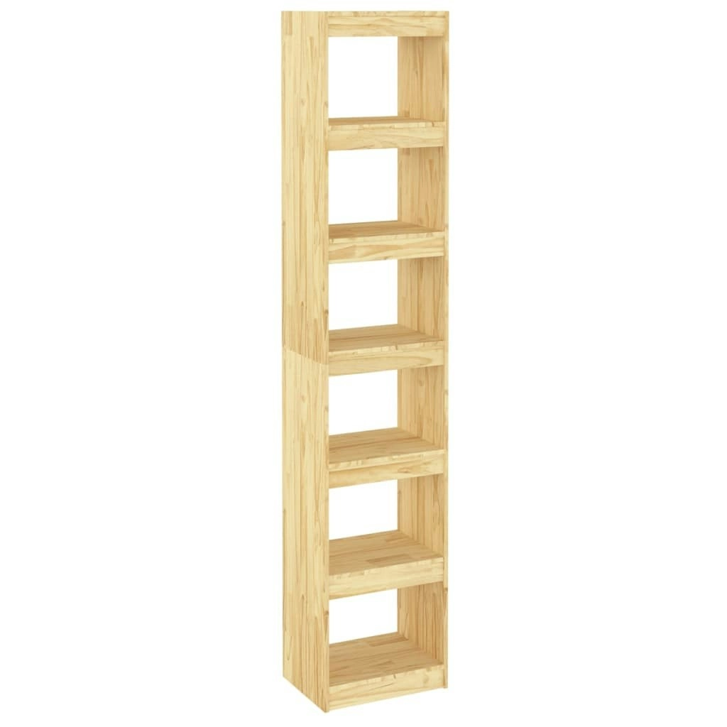 Book Cabinet/Room Divider 40x30x199 cm Solid Pinewood 808153