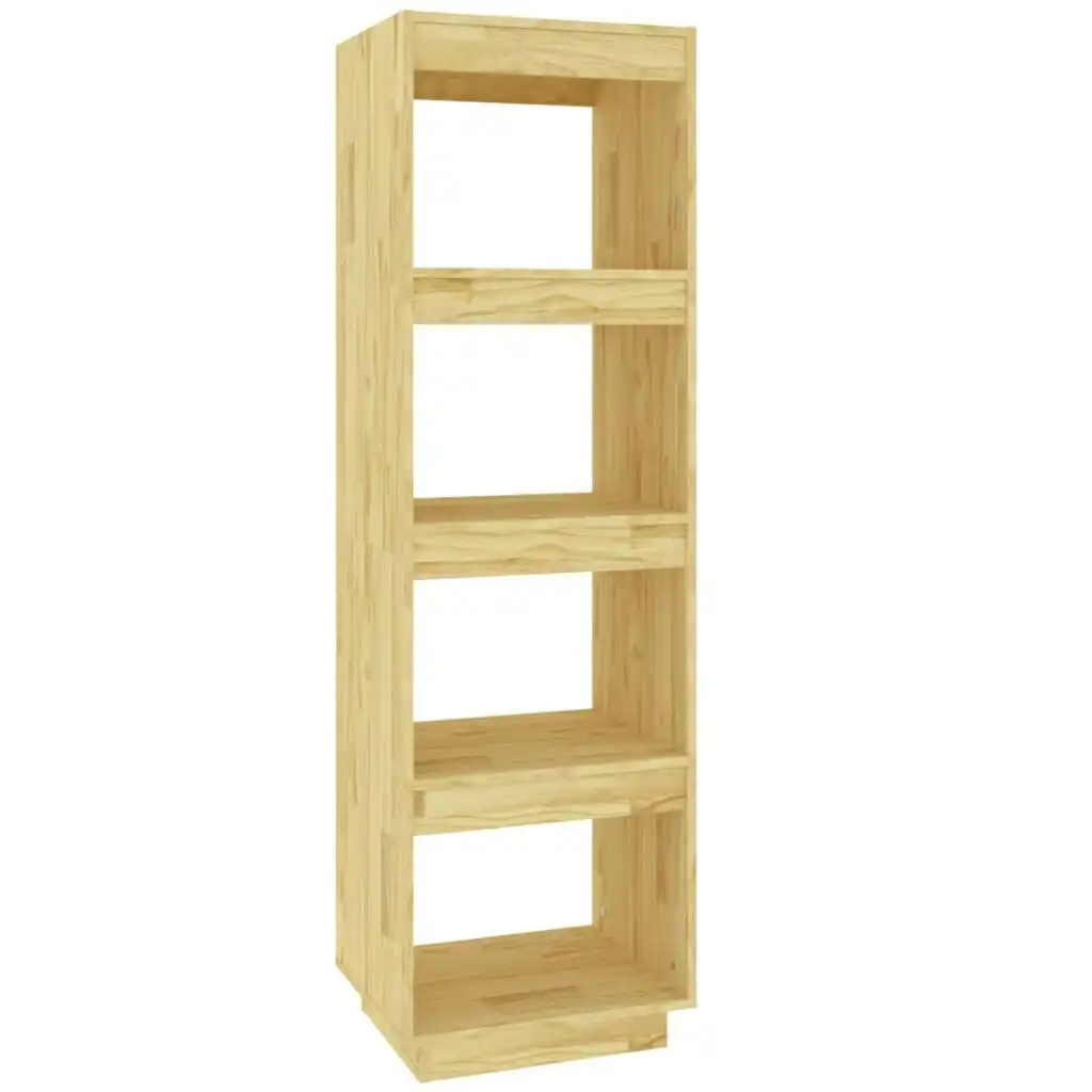 Book Cabinet/Room Divider 40x35x135 cm Solid Pinewood 810849