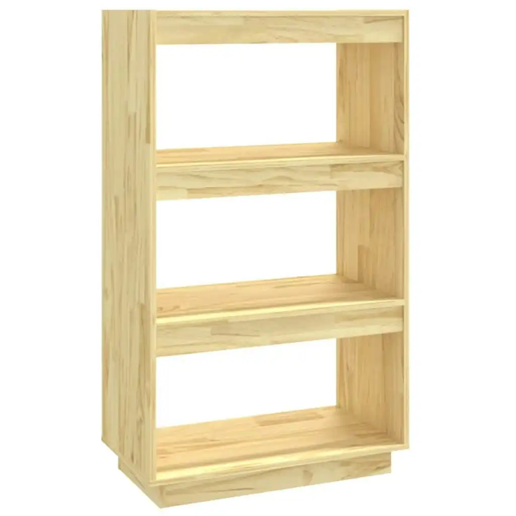 Book Cabinet/Room Divider 60x35x103 cm Solid Pinewood 810864