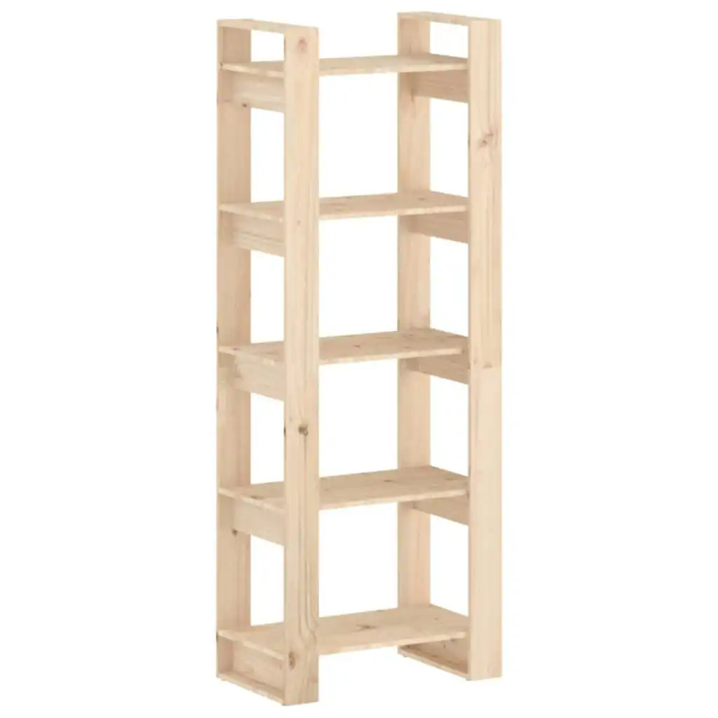 Book Cabinet/Room Divider 60x35x160 cm Solid Wood 813889