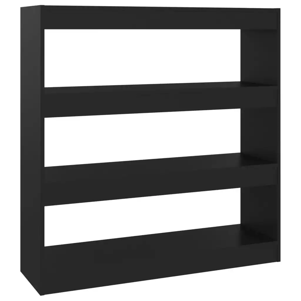 Book Cabinet/Room Divider Black 100x30x103 cm 811746