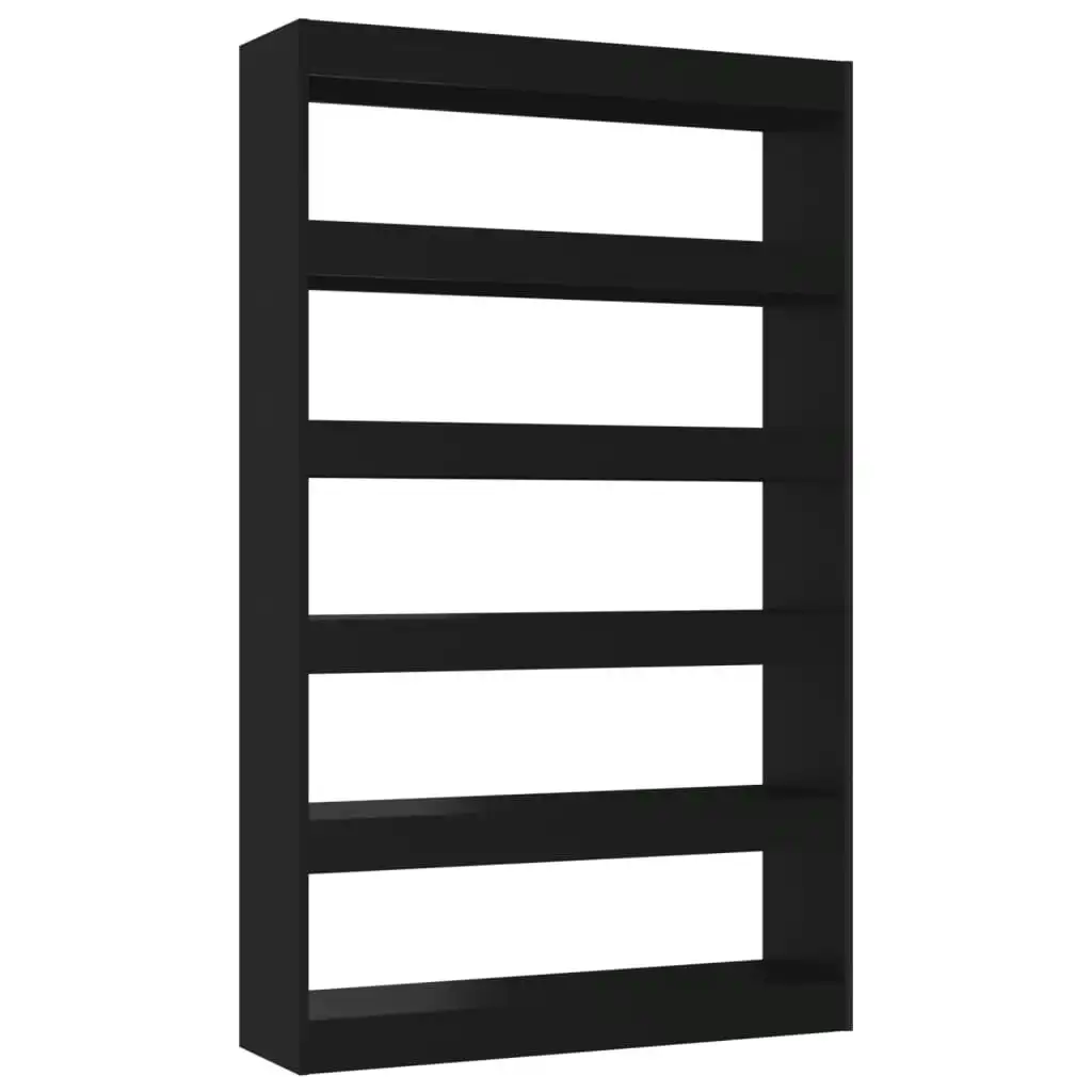 Book Cabinet/Room Divider Black 100x30x166 cm 811764