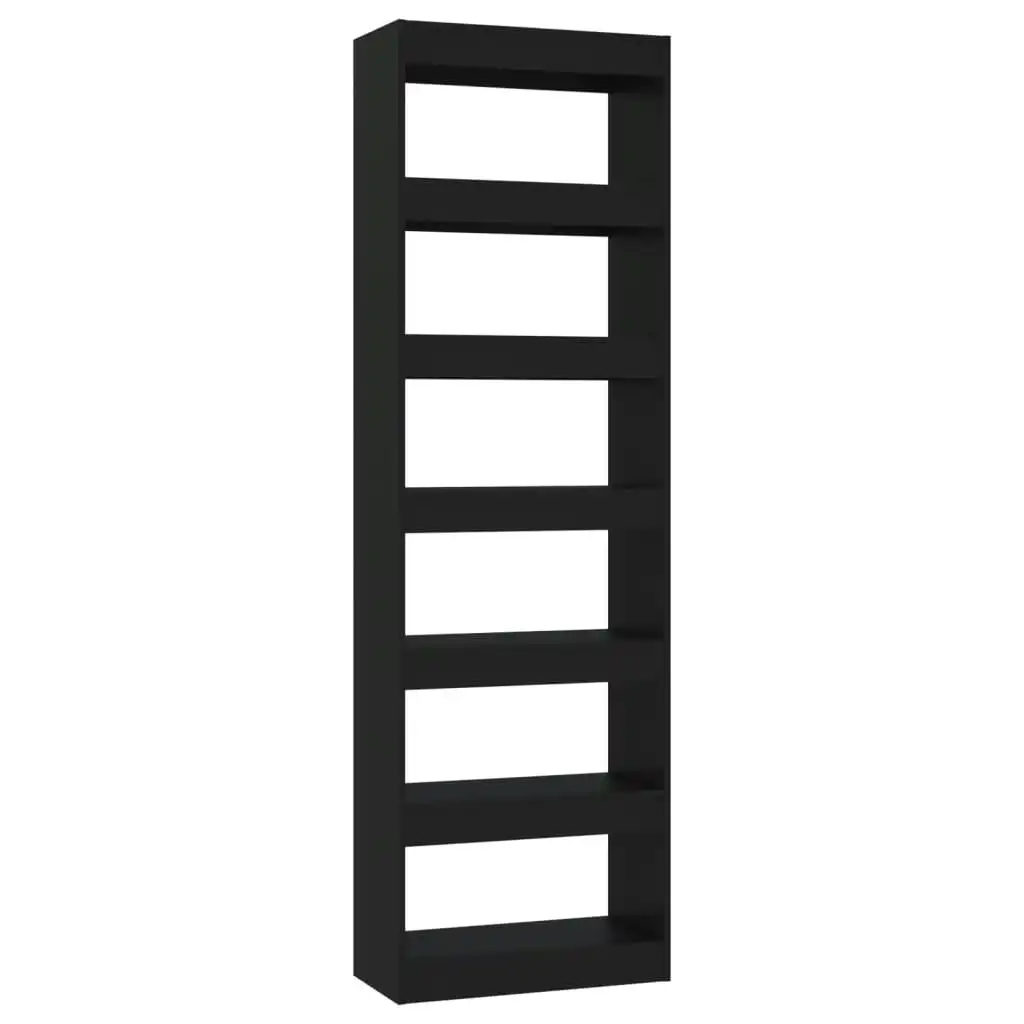 Book Cabinet/Room Divider Black 60x30x198 cm 811683