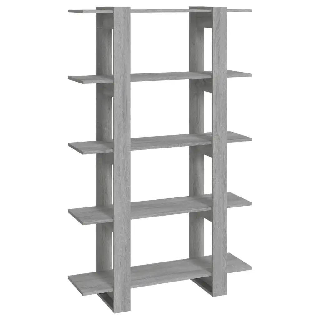 Book Cabinet/Room Divider Grey Sonoma 100x30x160 cm 813561