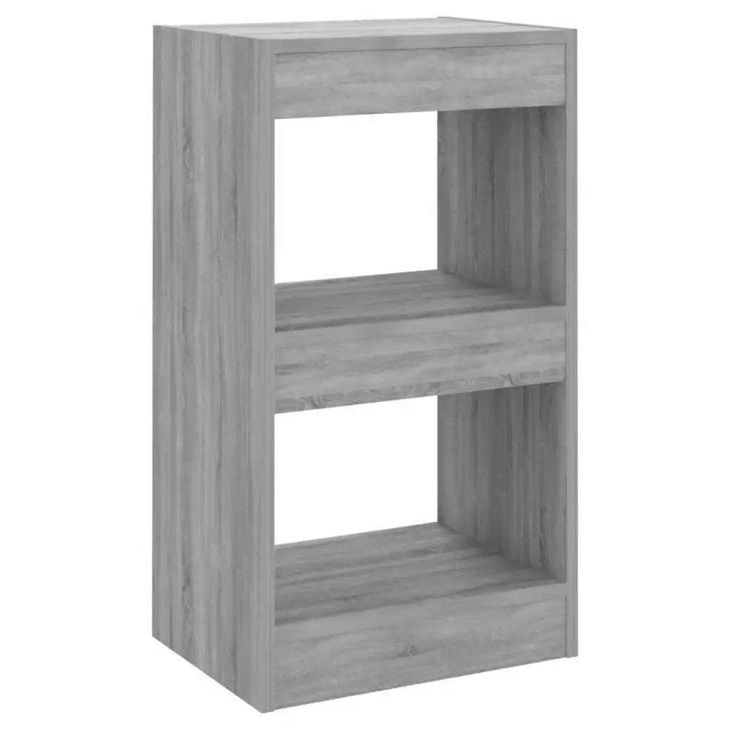 Book Cabinet/Room Divider Grey Sonoma 40x30x72 cm 813585